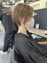 ジーニー 横浜(giinii)&nbsp;大人美人20代30代40代ハイライトショート【横浜】渋谷良太