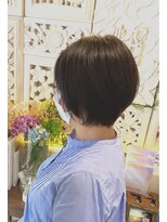 ヘアリゾート粋 ティガ 池袋店(tiga)&nbsp;小顔見えなショートスタイル！
