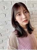 【GARDEN荒井夏海】シースルー前髪 × レイヤーミディアム