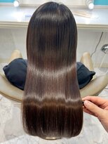 リール 銀座(R'EEL) ショコラアッシュ/縮毛矯正