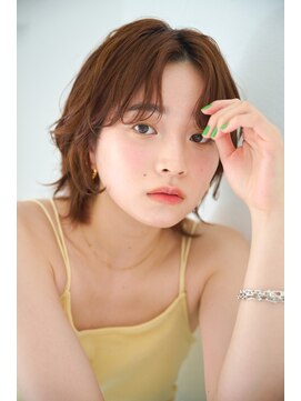 フルールバイリトル 新宿(FLEUR by little) パーマ風くしゃっとヘア