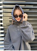 ナチュラルレイヤースタイル×メンズライクブラックコーデNo-5