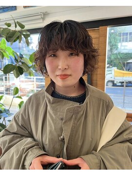 ツネ ヘアアンドヘッドスパ(TsuNE hair&head spa) ショートパーマ