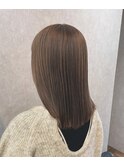 暗めミルクティーカラー