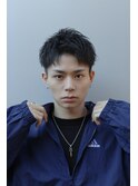 王道アップバングショート