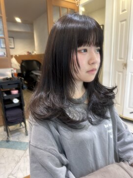 ロンド パルティール 大宮(Lond partir) 顔まわりフェイスレイヤー×ブラックカラー