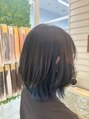 ラックスビー マーレ 沖縄うるま店(LUXBE mare) ダークグレーとブルーのコントラストが激かわです♪