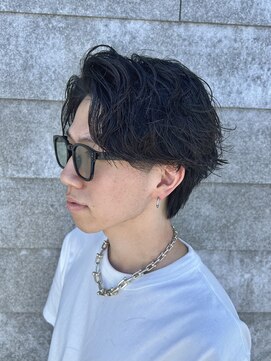 ニアウ 伊勢崎連取店(Niau) 波巻きスパイラルパーマツイストスパイラルパーマシャドウパーマ