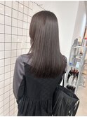 ショコラブラウン うるサラロング 髪質改善