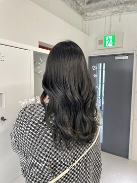 ヌーヴェル(nouvelle) ダークグレージュ×アディクシーカラー