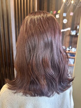 ブランシェ 小牧店(BRANCHE) ブリーチなしダブルカラー☆ピンクラベンダーカラー〔西尾〕