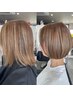  《集中補修☆髪質改善水素トリートメント》+カット