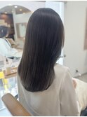 【NOA】透明感ニュアンスカラーミディアムストレート