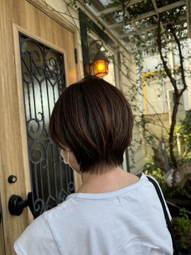 チョコレート(chocolate) 髪質改善大人可愛い20代30代40代50代ショートボブ