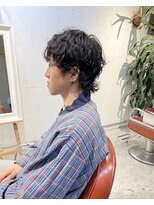 コンビネーション(combination)&nbsp;外はねパーマ　波巻きパーマ　シャドウパーマ　スパイラルパーマ