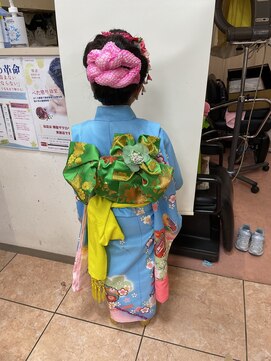 ビューティーサロンユー 七五三着付け