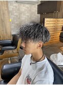 ツイスパ×ホワイトメッシュ