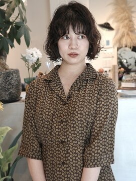 ウィム(wim) 『ボブパーマ』黒髪パーマ/ニュアンスパーマ/ショートパーマ