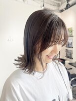 エイス 梅田 中津(Ace)&nbsp;プツ切りレイヤー　シースルーバング