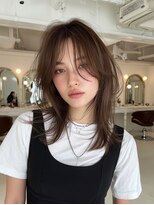 クレビア 名古屋(CreBiA)&nbsp;レイヤーカット/透明感ブラウン/髪質改善