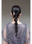 【ami style】タイトアレンジ　ぽこぽこアレンジ　参列セット