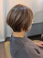 シエル バイ ケンジ 登戸 生田(CIEL by KENJE)&nbsp;耳掛けくびれ大人ショートボブ