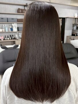 ハーシーバイアポロ 相模大野(HERSHE by apollo) x髪質改善/ホワイトグレージュ/レイヤーカット/チェリーブラウン