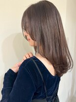 ミロアヴィタ 平尾(miroa vita)&nbsp;グレージュカラー 艶髪 美髪 顔周りカット レイヤー 20代 30代