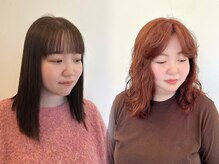 ブリーチなしカラー×パーマで理想のDesignが叶う◎