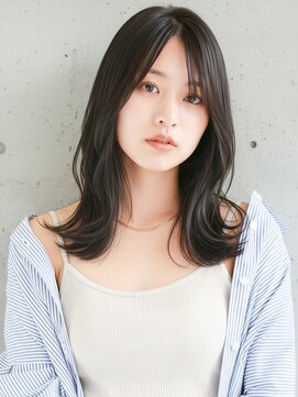 外ハネスタイル