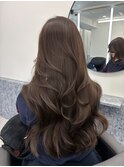 ブリーチなしで作るアッシュグレージュ♪10代20代30代
