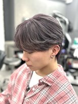 オーバルバイアピッシュ(OVARL by apish) ダブルカラー/ローライト/メンズカット/メンズハイトーン/原宿