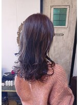 フルアヘッド(FULL A HEAD)&nbsp;ヴァイオレット／ブラウン／ミディアム／艶