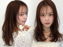 《ブリーチなしダブルカラー/チョコレートブラウン》深みとツヤを纏う、まろやかカラー。