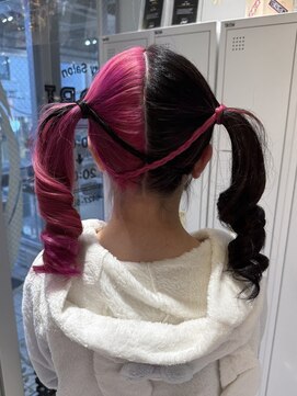 アソビセカンド 原宿(ASOBI 2nd) ダブルカラー/韓国/ブリーチ/ハイトーンカラー/