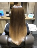 髪質改善エステで潤いと艶のある美髪【カミケンガレリア/郡山】