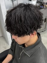 エルマーク 表参道(L-MARK) シャドウパーマ/メンズカット/フェザーパーマ/ツイスパ