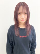 シイノ(Siino)&nbsp;ロングウルフとピンクブラウン
