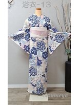 きものサロン すずめ屋&nbsp;レンタル番号　浴衣-13（ひな菊)