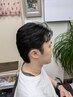メンズカット(シャンプー・ブロー込み) ¥4000
