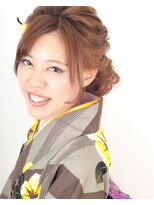 パリスパート2 ラフな浴衣スタイル