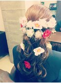 卒業式のヘアーセット！！