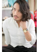 ヘアアンドビューティー ミック(Hair & Beauty miq) メンズミディアムロングカットパーマヘッドスパ南阿佐ヶ谷