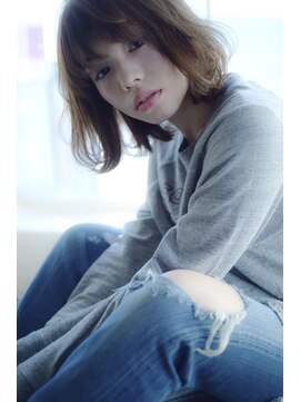 クロム バイ リエット(Chlom by Lietto) Chlom☆くせ毛風透明感ナチュラルボブスタイルTEL 0364574337