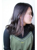 スパ ヘアーデザイン(SPA hair design) ワンポイントバイオレットカラー