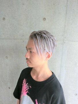 ヘアーアンドメイク ルシア(hair&make Lucia) ３代目今市風2ブロシルバーアッシュ