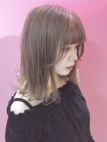 チェルシー 梅田(CHELSEA)&nbsp;［CHELSEA］シースルーバング×みるくてぃ☆お客様スタイル