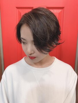 トリックスタンダードナチュラル(TRICK STANDARD Natural) ツーブロックパーマ