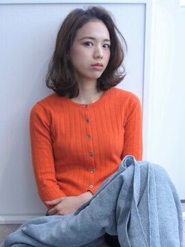 アンス 大阪梅田(ANs.) 30代40代★ヘルシーレイヤーの無造作カール×前下がりボブ