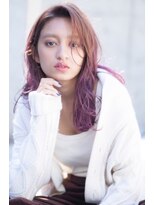 オースティン 錦糸町(AUSTIN)&nbsp;『AUSTIN銀糸町』無造作カール×イルミナカラーハイライトロング